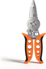 8&Prime; Multi-Function Wire Stripper Tool &ndash; 8-in-1 Electrician Pliers with Crimping,