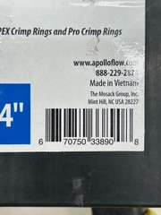 Apollo 1/2 in. & 3/4 in. PEX-B Copper Crimp Tool with Go/No-Go Gauge