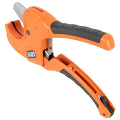 Klein Tools 50063 Ratcheting PVC Pipe Cutter, Cuts 1-1/4-Inch I.D. PVC,&hellip;