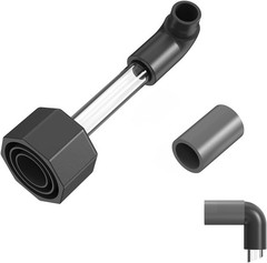 Durable AC Drain Line Unclogger with Wet/Dry Vacuum Attachment &ndash; 6 x 3 Inches