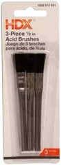 2 packs of HDX Acid Brushes For Paste Fluxes, 3 pieces per pack NEW