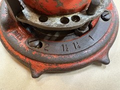 Vintage Ridgid No. 65-R Pipe Threader 1&Prime;-2&Prime;