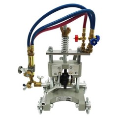 Manual Pipe Cutting Beveling Machine Propane Pipe Flame Gas Cutter Torch Cutting