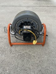 RIDGID K-3800 Drum Drain Cleaning Machine w/ Cables Sewer Snake &ndash; Works Great