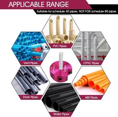 2-Inch Pipe Reamer with Carbide Insert for Effortless Plumbing Tasks