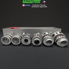 RIDGID 55207 12R PVC 1/2&rdquo;-2&rdquo; DIE HEAD SET WITH INSTALLED THREADING DIES
