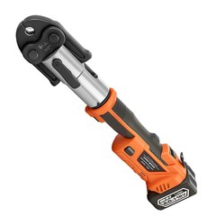Pro Press Tool 18V Electric Pipe Crimping Tool for 1/2&Prime; to 2&Prime; w/ 6 Jaws 2Battery