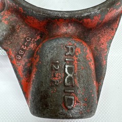 Ridgid D 286 12 R Manual Ratcheting Pipe Threader Head Old Style Raised Letters