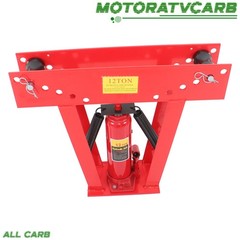 ALL-CARB Pipe Bender 12Ton Manual Hydraulic Piping Bending Exhaust Tube w/6 Dies