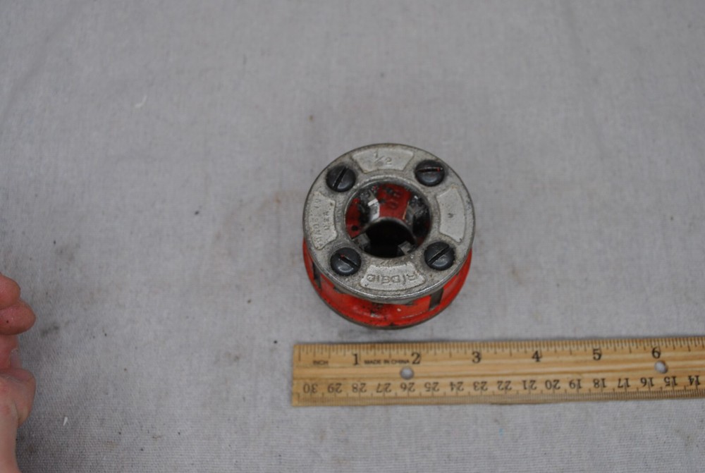 Ridgid 1/2&Prime; 00-R Drop Head Pipe Threading Die For Threader