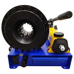 220V Manual High-pressure Pipe Shrinking Machine Mold Pipe Press Hose Crimper 1&Prime;