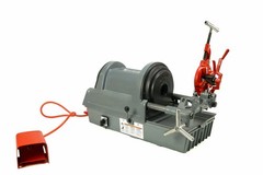 Reconditioned RIDGID&reg; 1822-I Auto Chuck Pipe Threading Machine 20000 815A & Dies