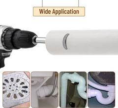 Bates- PVC Pipe inside Cutter with 4 Saw Blades, 1/4&Prime; Hex Shank, 1-1/4&Prime; & 1-3/4&Prime;