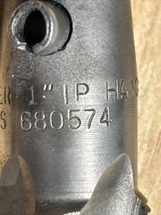 Mueller 680574 Drill Tap 1&rdquo; IP for B-101 Machine, Very Light Use