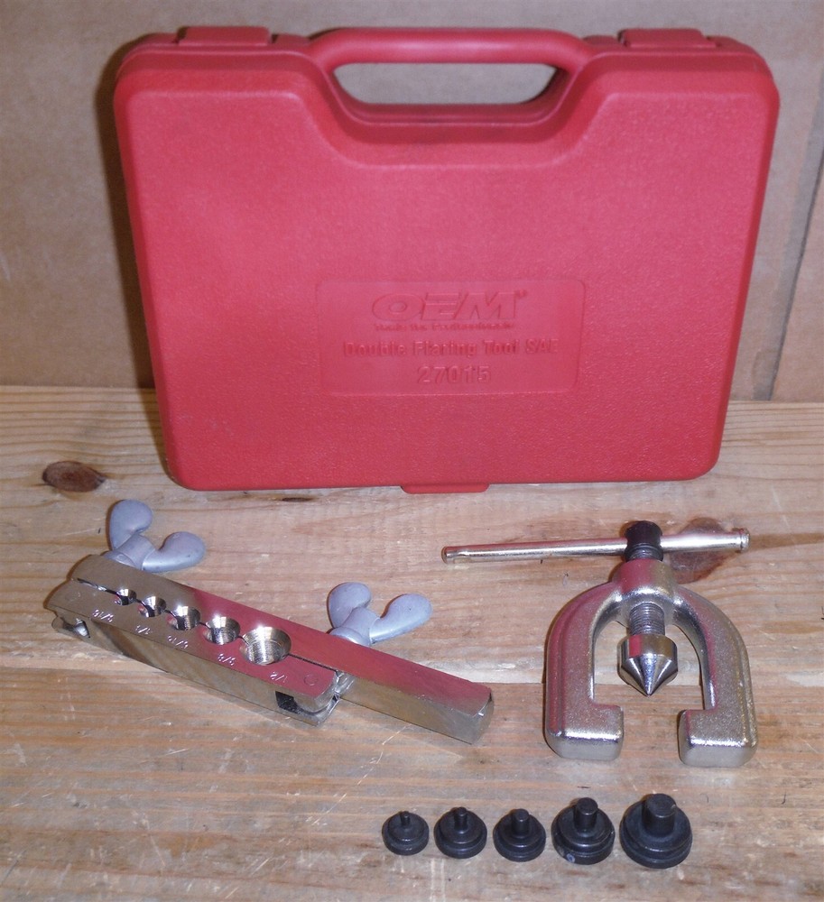 LIGHT USE &bull; OEM 27015 Double Flaring Tool SAE For Single & Double Flare *217