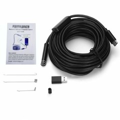 Pipe Inspection Camera Endoscope Video Sewer Drain Cleaner Waterproof Snake USB