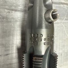 Reed Mfg 04391 DT100 1&rdquo; CC AWWA Drill Tap for Cast/Ductile Iron Pipe