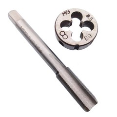 HSS M9x0.5mm Tap Die Metric Thread Right Hand Cutting Tool Supply Hardware