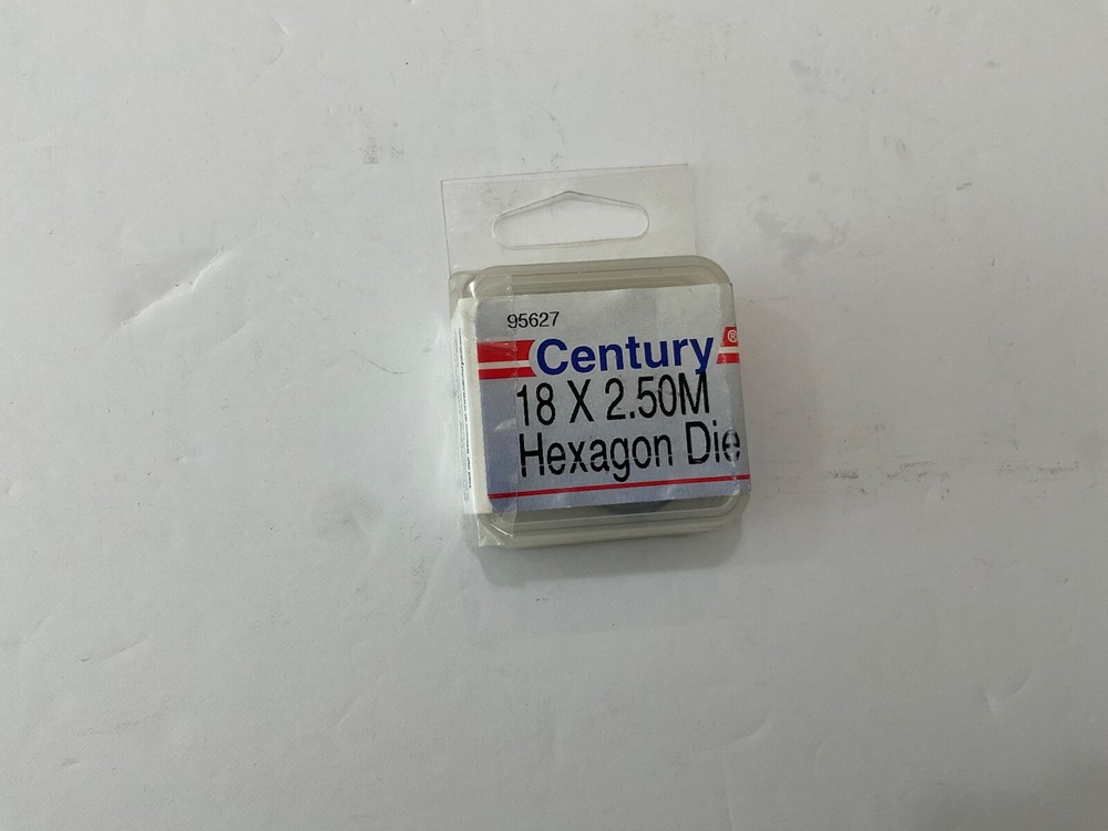 New Century Drill & Tool Co. 18 x 2.50 M hexgon die #95627 made in Japan