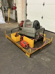 MO-6711, RIDGID 1822-1 PORTABLE PIPE THREADER. 120 V. 60 HZ. 15 A.
