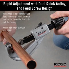 RIDGID 151 Quick Acting Copper Pipe Cutter 1/4 to 1-5/8 in 31632