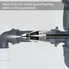 Sewer Jetter Nozzle,Stainless Steel,Drain Augers, Sewer Pipe Dredging