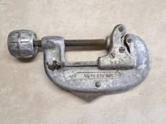 Vintage RIGID No. 20 Tubing Pipe Cutter 5/8 &ndash; 2 1/8 15mm- 54mm. USA