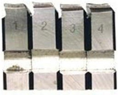 37825 1/2In. 12R Right Hand Alloy Pipe Dies Compatible with RIDGID Ratchet Threa