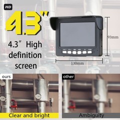 Pipe Inspection Camera 30M Sewer Drain Camera Video Endoscope 4.3inch Monitor