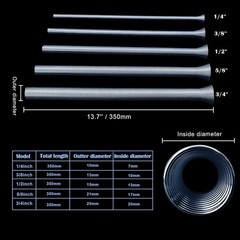 5 Pack Spring Tube Bender Set 1/4&rdquo;, 3/8&rdquo;, 1/2&rdquo;, 5/8&rdquo; and 3/4&rdquo; for Copper&hellip;