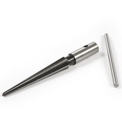 Taper Hand Held Reamer Tool Set T Handle 5-16mm Tapered Hole Pipe Chaser Reaming