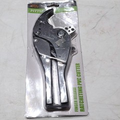 Pittsburgh Ratcheting Finger Release PVC Pipe Cutter 62588 Up to 1 5/8 in