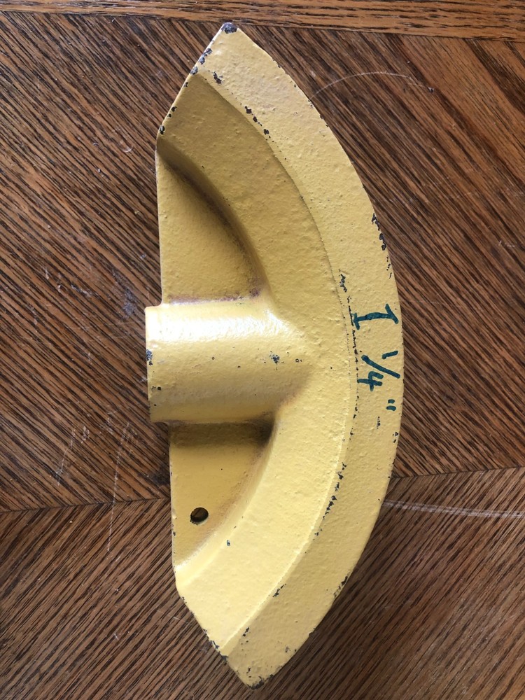 Generic cast-iron 1 1/4&Prime; Pipe Bender Die
