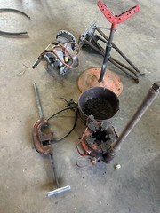 RIDGID 15682 Pipe Threading Machine And Accessories