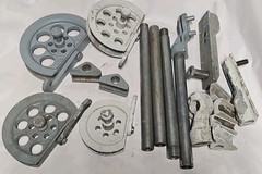 Lot Of Parker Toledo Block Tube Pipe Bending Die Jig Hand Tools Tooling