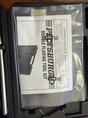 Pittsburgh Double Flaring Tool Kit 58641 45&deg; for 3/16&ndash;1/2 in Pipe Sizes
