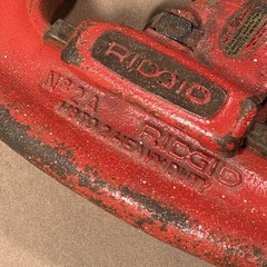 Rigid Pipe Cutter Heavy Duty No. 2A 1/8 in To 2 in, Really Nice Condition