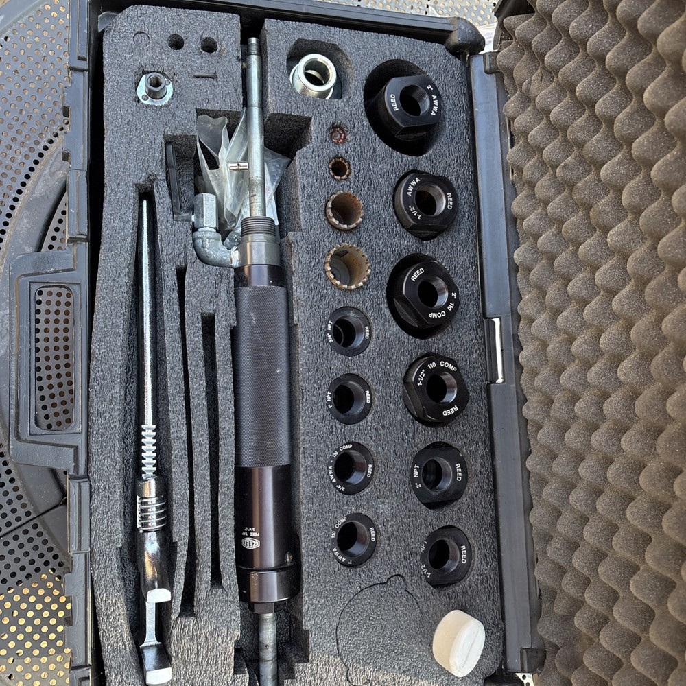 Reed FT2000UNIV Feed Tap Drilling Machine 09165