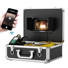 7&Prime; 20M WIFI Pipe Inspection Camera Drain Sewer Camera 1000TVL Endoscope Cam IP68