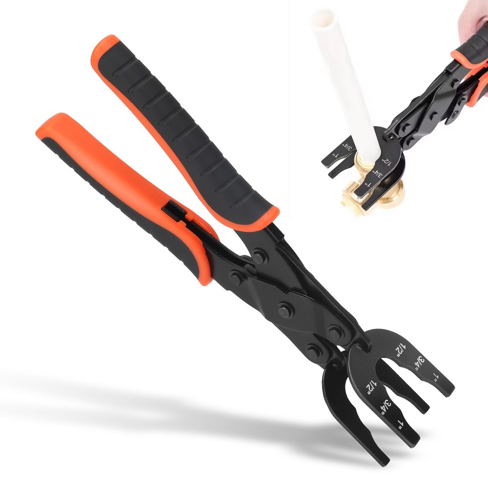 3-in-1 Air Line Disconnect Pliers Tool 1/2&Prime; 3/4&Prime; 1&Prime; Push Connect Fitting Remover