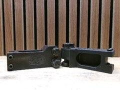 2PC HARDINGE CC-15 | Lathe Angled Wedge Tool Post Block Holder Turret Extension