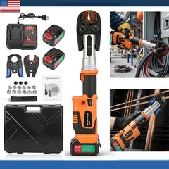 Compact Propress Tool Universal Jaws W/ 2PCS 18V 5.0AH Batteries for Copper Pipe