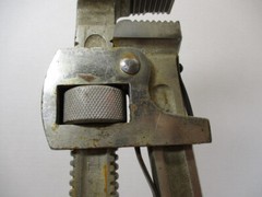DUNLAP Tools 18&Prime; PIPE WRENCH Made of TOOL STEEL Drop Forged in USA Bright EC