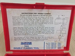 Vintage Old Forge Tools 7203 Double Flaring Tool Kit Made in USA Free Shipping