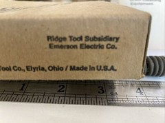 Ridgid Straight Flex Auger T-201A Use with 5/8&Prime; Drain Cleaning Cable Made In USA