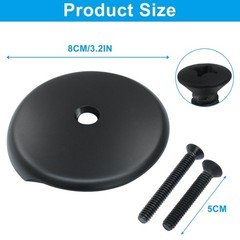 1 Pack Tub Overflow Drain Cover, Bathtub Drain Overflow Face Plate Trim Kit C&hellip;