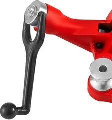Mophorn Chain Pipe Vise, 1/8‑5 Capacity, Heavy‑Duty Cast Iron, Crank Handle