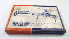 Pipe Flaring Tool Flare 3/16 to 5/8 in box Vtg Imperial Eastman No. 296-FA 45&deg;