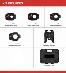 ONLY FOR Milwaukee M18! Press Tool Kit with Case, 1/2&Prime;-1-1/4&Prime; Press Jaws