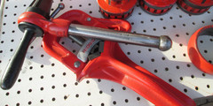 RIDGID 700 T2 PIPE THREADER w NPSM insets 12R heads and dies Set EXC. TOOL